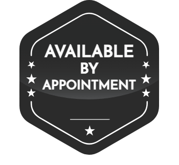 Available by Appointment badge