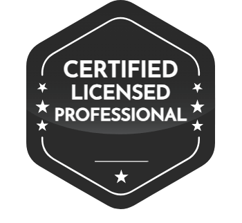 Certified Licensed badge